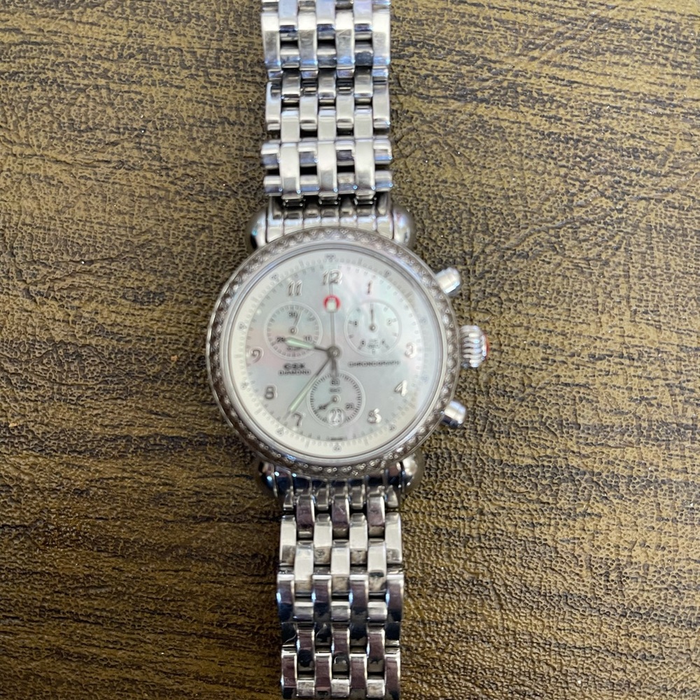 Michele watch with diamonds